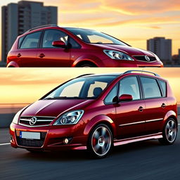 A sleek and modern reinterpretation of the Meriva Sport 2006