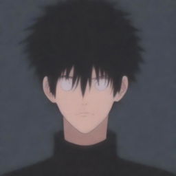 A digital art depiction of a tall, edgy anime-style male teen