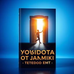 A captivating book cover featuring a symbolic door opening into a vibrant, warm light, symbolizing inner freedom and confidence