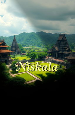 An artistic rendition of the Majapahit kingdom capturing its grandeur and historical significance