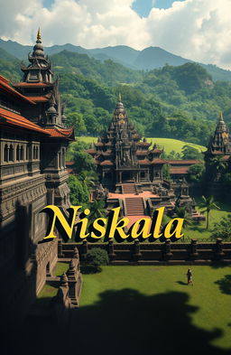 An artistic rendition of the Majapahit kingdom capturing its grandeur and historical significance