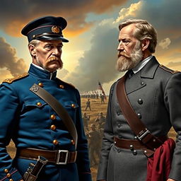 An intense face-off between Ulysses S