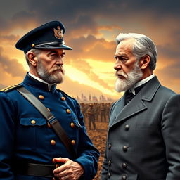 An intense face-off between Ulysses S