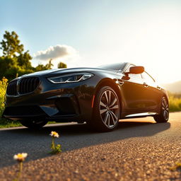 A stunningly beautiful 2017 car model, emphasizing sleek lines and a glossy finish
