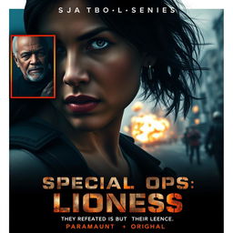 An intense poster concept for 'Special Ops: Lioness – Season 2 (2024)'