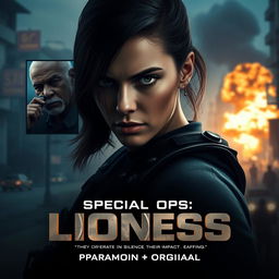 An intense poster concept for 'Special Ops: Lioness – Season 2 (2024)'