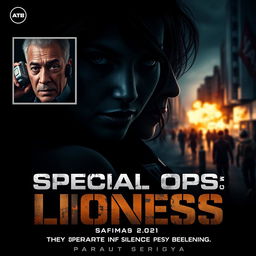An intense poster concept for 'Special Ops: Lioness – Season 2 (2024)'