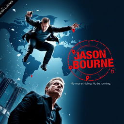 An explosive poster concept for 'JASON BOURNE 6 (2024)'