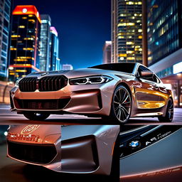 A sleek and modern BMW G82 coupe, showcasing its aerodynamic curves and aggressive design