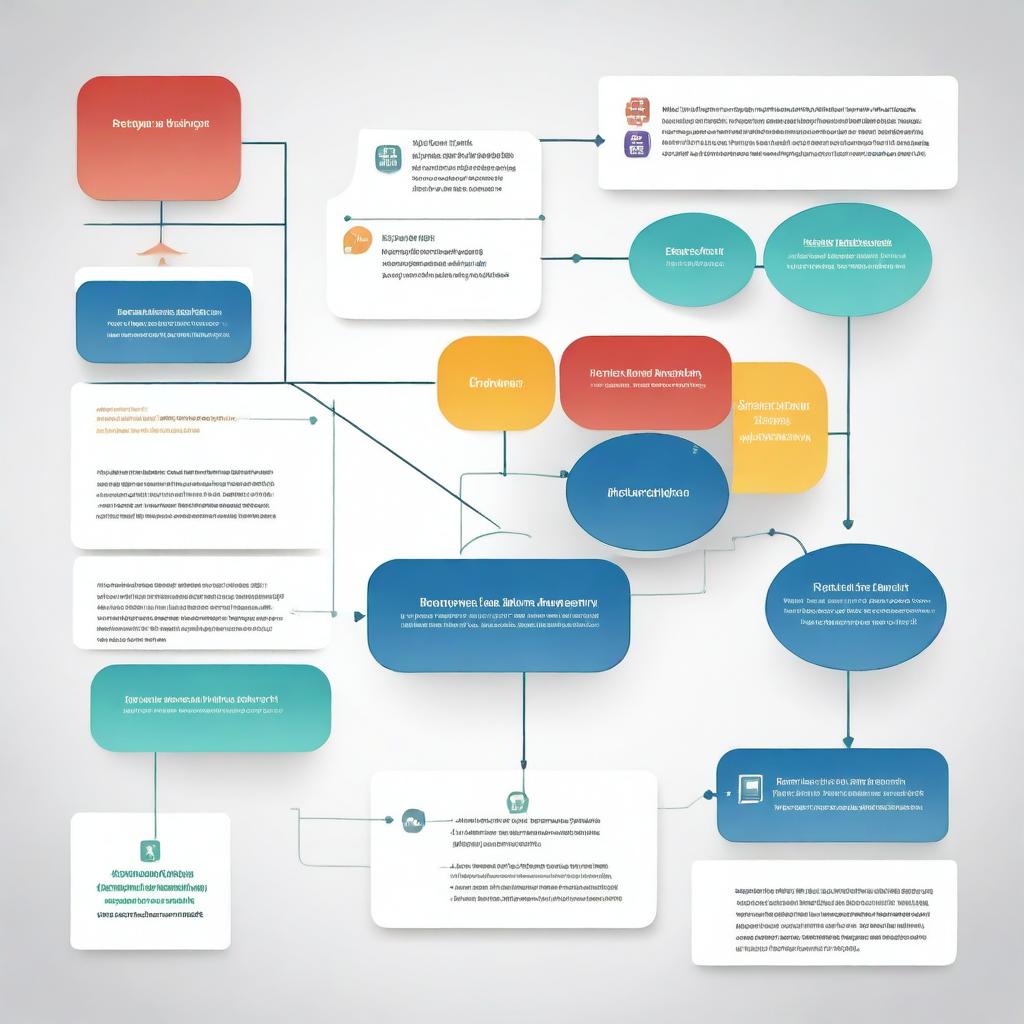 Depict the interaction between different parts of an information system, highlighting data flows