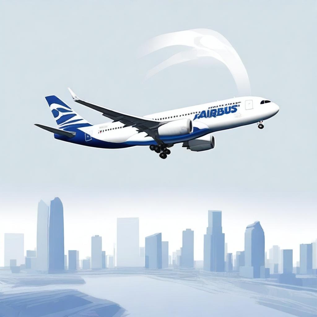 Symbolic image representing the success and technological excellence of Airbus