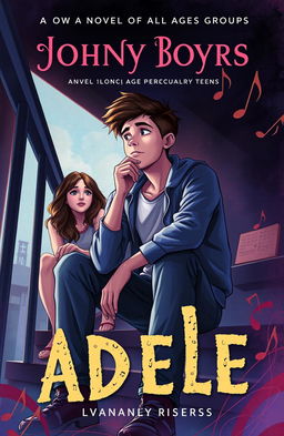 A captivating book cover illustration for a novel aimed at all age groups, particularly teens