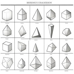 A beginner's shading worksheet featuring different geometric shapes in various positions and lighting