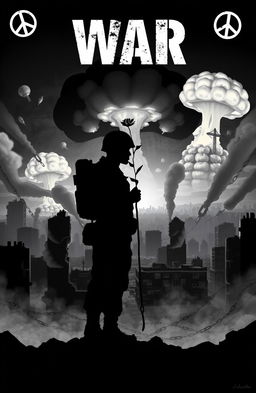 A powerful visual representation of the effect of war and nuclear weapons on humanity and the environment