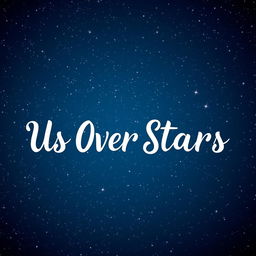 A mesmerizing starry sky at night filled with twinkling stars and a deep blue background
