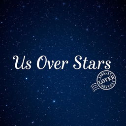 A mesmerizing starry sky at night filled with twinkling stars and a deep blue background