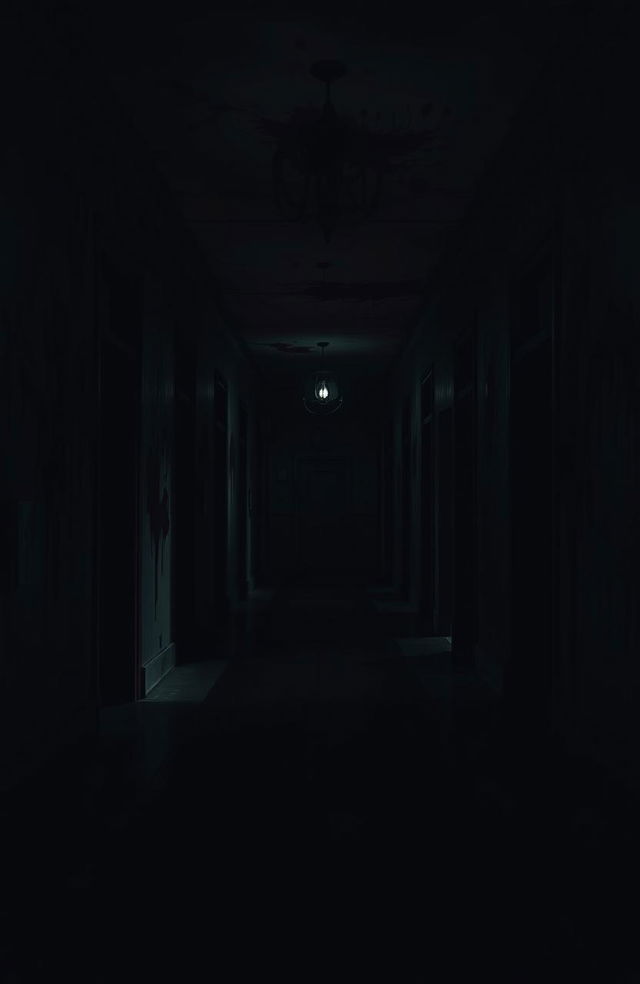 A chilling hallway named 'Homicipher', characterized by empty surroundings and an eerie atmosphere