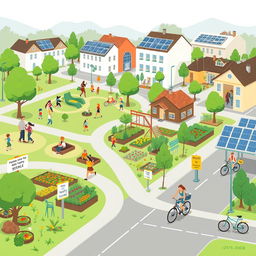An illustrative and comprehensive plan for promoting healthy environments