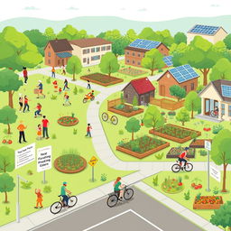 An illustrative and comprehensive plan for promoting healthy environments