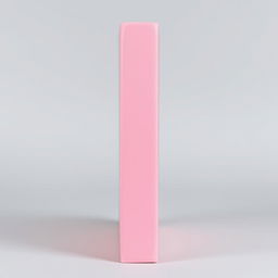 A simple and elegant book spine in a plain pink color