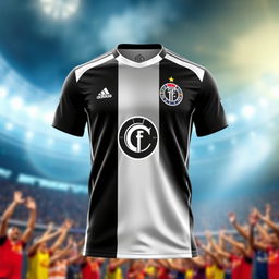 A stylish and modern soccer jersey for the Corinthians football team