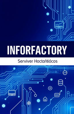 A modern and sleek cover design featuring the name 'INFORFACTORY Servicios Informáticos' in bold, stylish typography