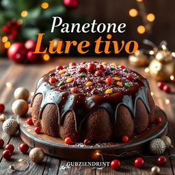An appealing eBook cover showcasing the theme of a 'lucrative panetone'