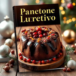 An appealing eBook cover showcasing the theme of a 'lucrative panetone'