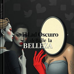 Una impactante portada de libro que ilustra el lado oscuro de la industria de la belleza en el siglo 21