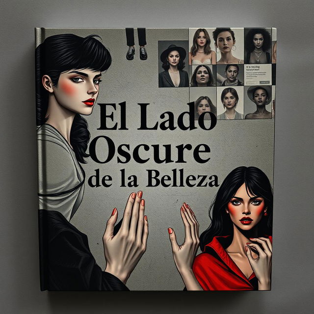 Una impactante portada de libro que ilustra el lado oscuro de la industria de la belleza en el siglo 21