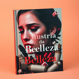Una conmovedora portada de libro que refleja el lado oscuro de la industria de la belleza en el siglo 21