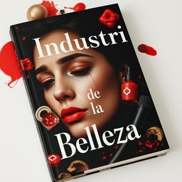 Una conmovedora portada de libro que refleja el lado oscuro de la industria de la belleza en el siglo 21
