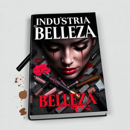 Una impactante portada de libro que ilustra el lado oscuro de la industria de la belleza en el siglo 21