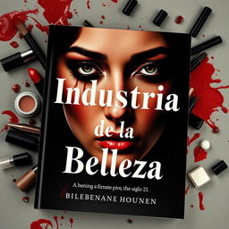 Una impactante portada de libro que ilustra el lado oscuro de la industria de la belleza en el siglo 21