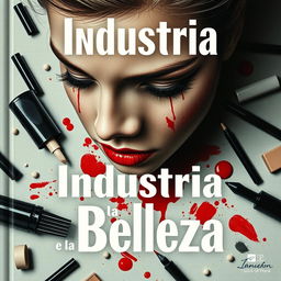 Una impactante portada de libro que ilustra el lado oscuro de la industria de la belleza en el siglo 21