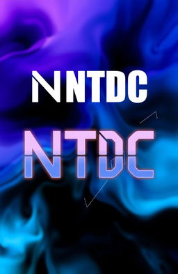 Design a striking album cover for a song titled 'NTDC'