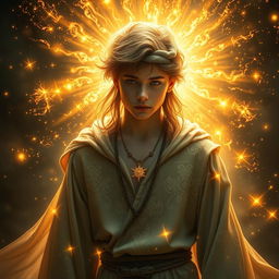 A mystical young man who embodies the essence of a wizard