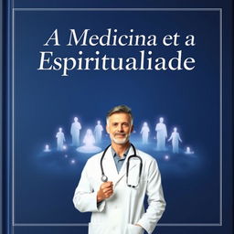 A captivating book cover featuring a deep navy blue background with elegant white lettering