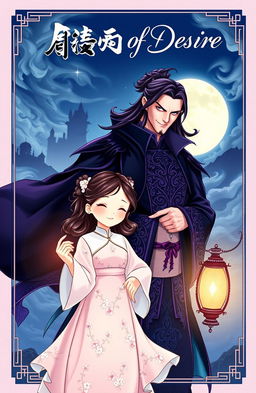 A Chinese book cover titled 'Shadows of Desire'