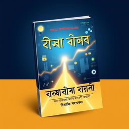 Design a modern and professional book cover for a Bengali trading guide titled 'শূন্য থেকে ট্রেডিং: নতুনদের জন্য সফলতার প্ল্যাটফর্ম'