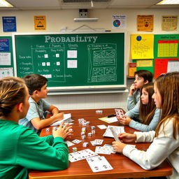 An engaging and colorful introduction to the concept of probability aimed at high school students
