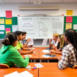 An engaging and colorful introduction to the concept of probability aimed at high school students