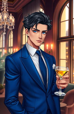 A stunning depiction of a character named Mr