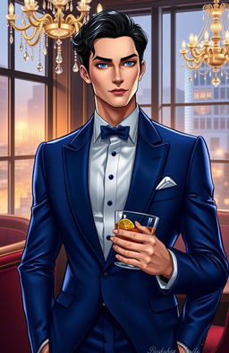 A stunning depiction of a character named Mr