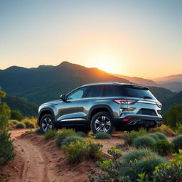 An impressive off-road capable SUV, the Haval H9 is pictured in a rugged outdoor environment