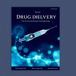 A stunning cover page design for a novel drug delivery system
