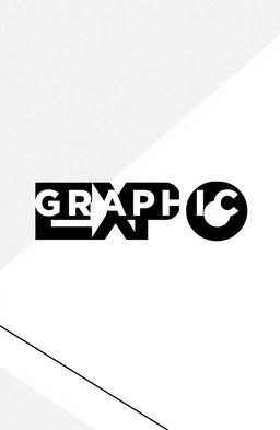 A square black and white cover design for an album titled 'Graphic Expo'