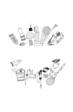 A square black and white cover design for an album titled 'Graphic Expo'