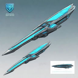 The Long Cerulean, a concept for a futuristic weapon