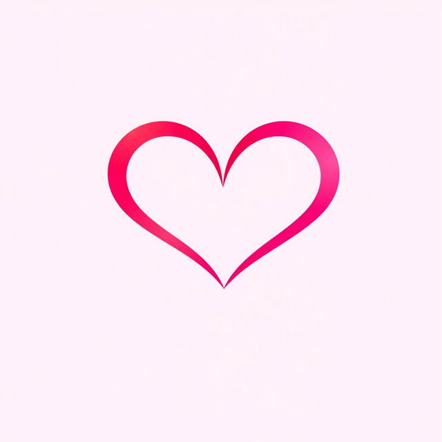 A modern and sleek logo design for a dating platform, featuring a heart shape intertwined with a digital element, symbolizing love and technology